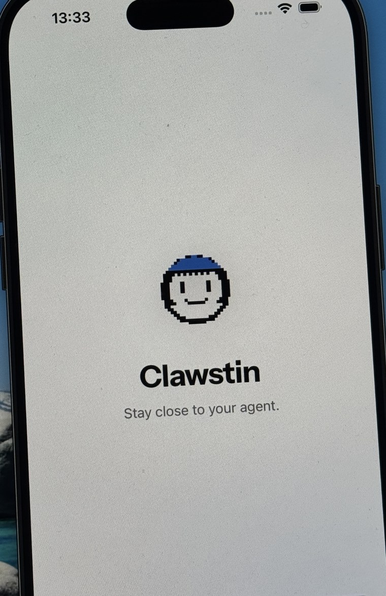 Clawstin on a phone: the crew's system, what is running, and what it suggests