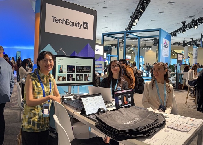 The TechEquity Ai booth